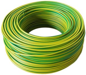 Przewód kabel linka LGY 10mm2 żółto-zielony