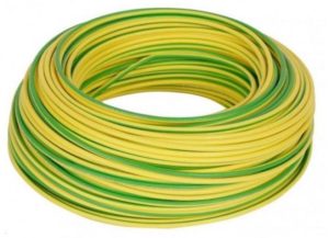 Przewód kabel linka LGY 10mm2 żółto-zielony