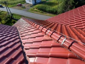 Podpora zwodu na gąsior regulowana duża stal nierdzewna - obrazek 3