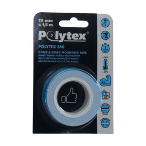 Polytex 560 dustronna taśma montażowa 19mmx1,5m