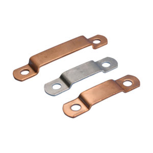 Aluminiowy zacisk do bednarki 25x3