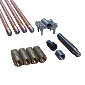 Uziom 3/4'' 9m komplet miedzioway
