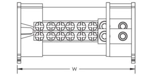 Dwufazowy blok rozdzielczy BD100/125A - obrazek 2