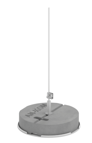 Maszt odgromowy H -1000mm, stop aluminium